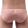 MenSexyWear Slip en dentelle Floom Rose